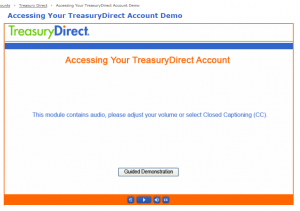 accessing treasurydirect